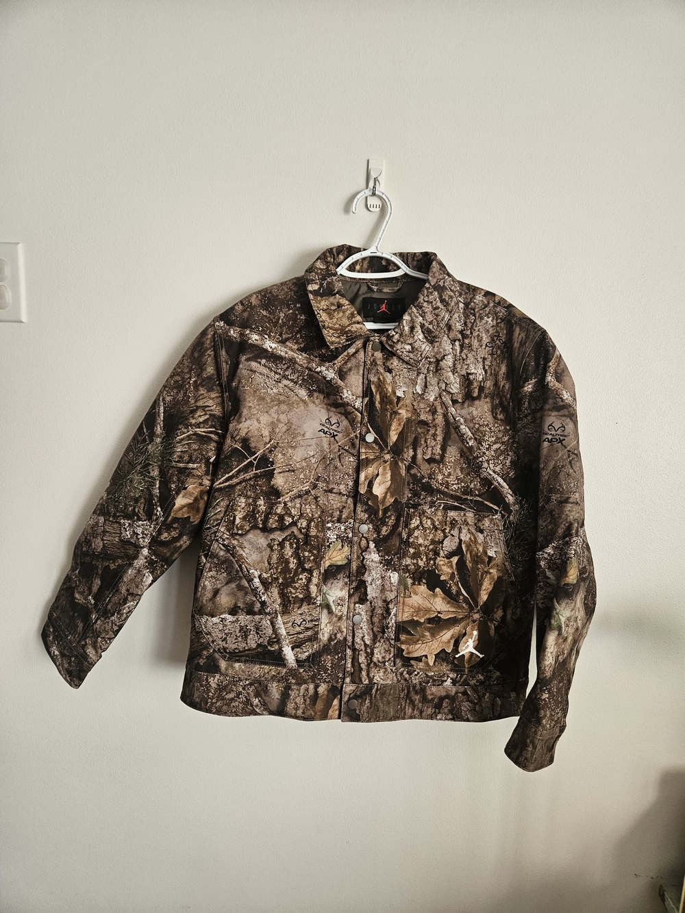 Jordan Brown Realtree Camo Bomber Jacket